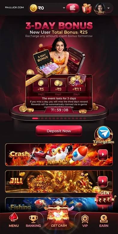 rajluck game login